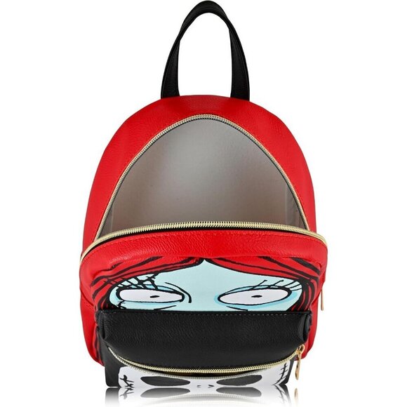 Unisex | Cute PU Leather 10" Jack Skellington Mini Backpack Purse Shoulder Purs - Picture 6 of 6